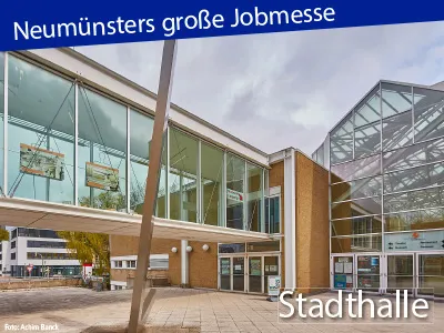 Messeplakat Die große Jobmesse für Neumünster