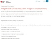 Pflegekräfte für die ambulante Pflege in Teilzeit (m/w/d)