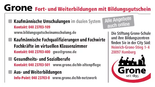 Fort- und Weiterbildungen mit Bildungsgutschein - auch online