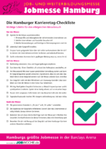 38. Job- & Weiterbildungsmesse - Messe-Checkliste