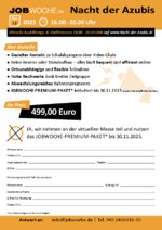 Nacht der Azubis 2025 - Messe-Anmeldung