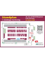 Jobmesse Lüneburg 2026 - Hallenplan