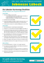 7. Lübecker Karrieretag - Messe-Checkliste