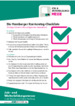 35. Job- & Weiterbildungsmesse und 26. Ausbildungs- & Studienmesse - Messe-Checkliste