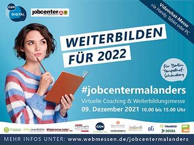 Weiterbilden für 2022 - Virtuelle Coaching- & Bildungsmesse