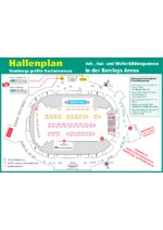 38. Job- & Weiterbildungsmesse und 29. Ausbildungs- & Studienmesse - Hallenplan