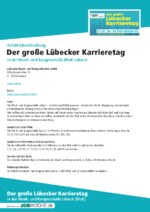 4. Lübecker Karrieretag - Anfahrt