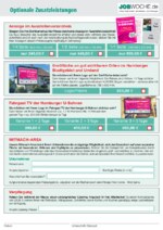 36. Job- & Weiterbildungsmesse - Mitmach-Area & Zusatzleistungen