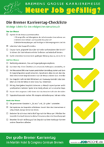 10. Bremer Karrieretag - Messe-Checkliste