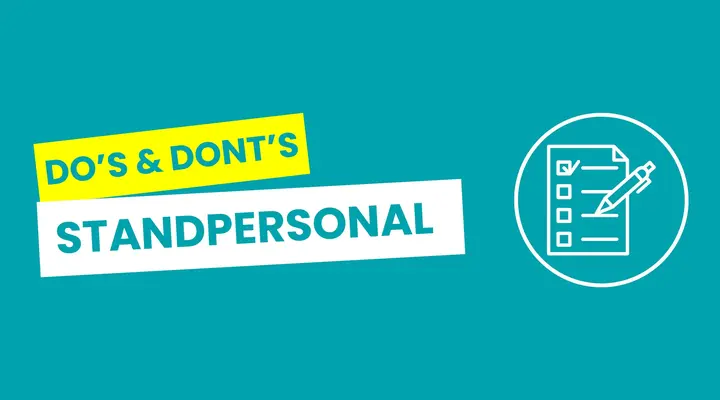 Do’s und Don’ts für Aussteller