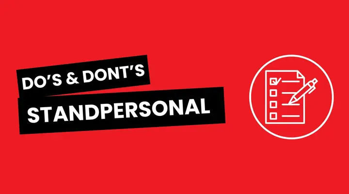 Do’s und Don’ts für Aussteller