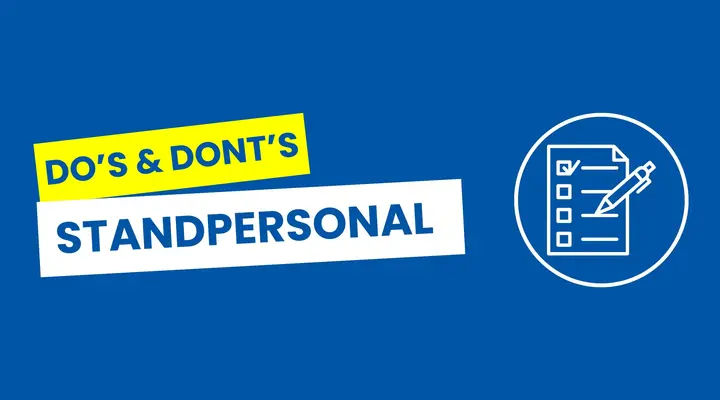Do’s und Don’ts für Aussteller