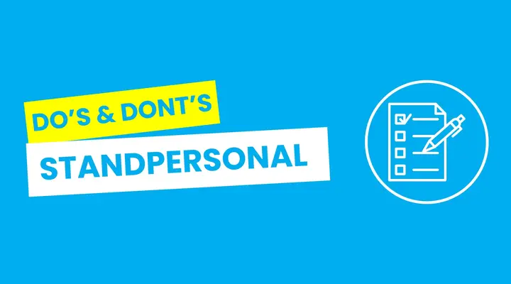 Do’s und Don’ts für Aussteller
