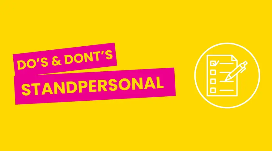 Do’s und Don’ts für Aussteller