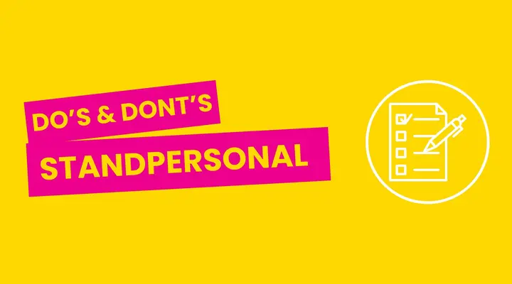 Do’s und Don’ts für Aussteller