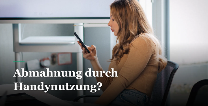 Handy am Arbeitsplatz