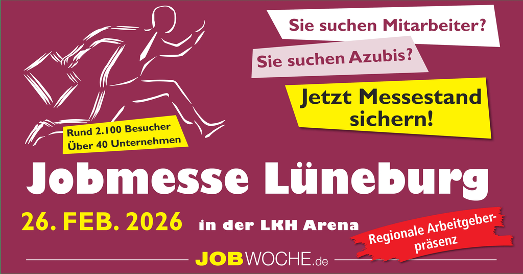 Jetzt Aussteller werden: Jobmesse Lüneburg 2026 in der LKH Arena