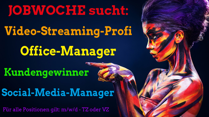Jobwoche sucht Dich!