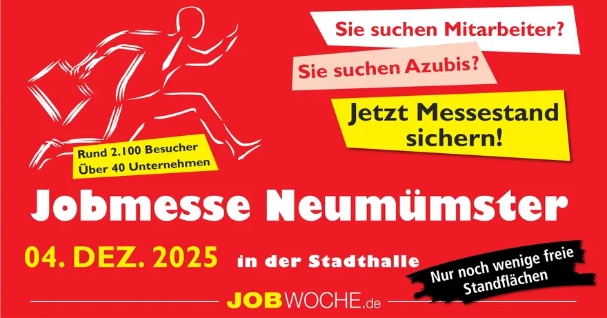 Karrierechancen für Neumünster: Jetzt Aussteller werden!