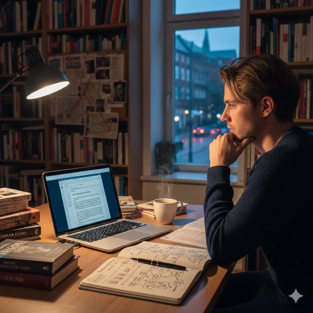 Wie werde ich Krimi-Autor? Karriere, Ausbildung und Verdienst im Überblick