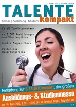 Titelseite der Ausgabe 001 / 2015